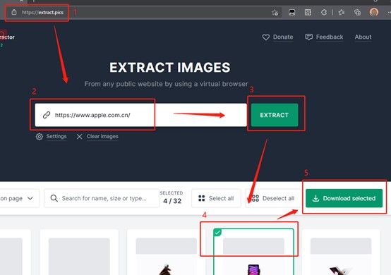 Quickly Download Images From Web Pages Site Portal